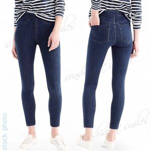 J.Crew JCREW 9” Mid-Rise Pull-On Waistband TOOTHPICK Skinny Jeans size 27 #J2256